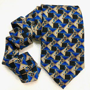 Krizia Uomo Men's Silk Geometric Tie